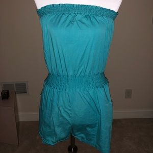 Turquoise Romper